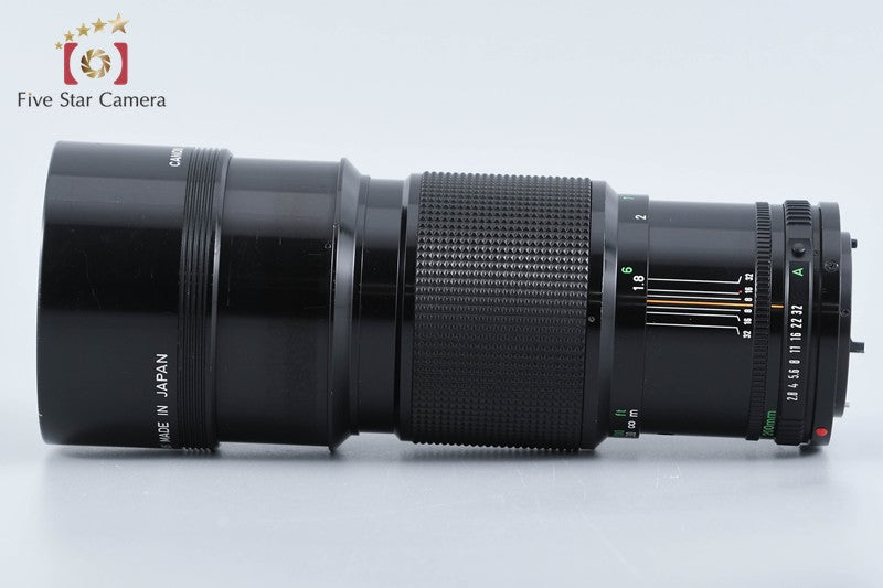 Canon New FD 200mm f/2.8 from Japan