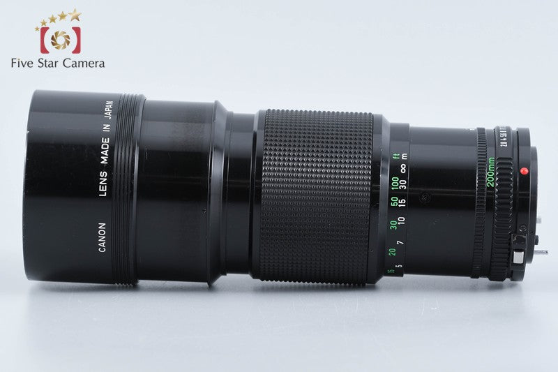 Canon New FD 200mm f/2.8 from Japan