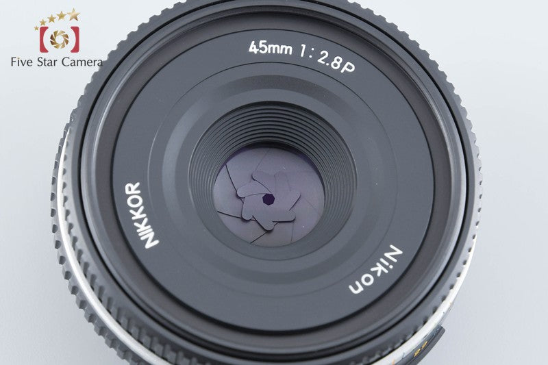 Nikon Ai-S NIKKOR 45mm f/2.8 P Black from Japan