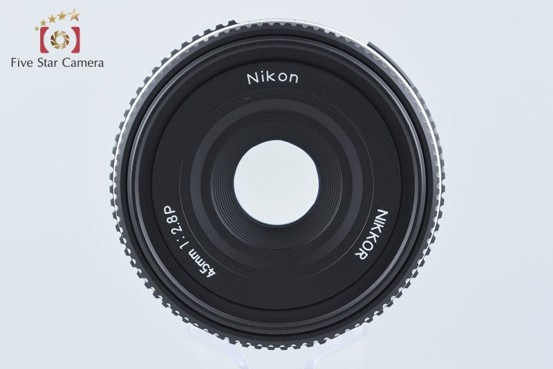 Nikon Ai-S NIKKOR 45mm f/2.8 P Black from Japan