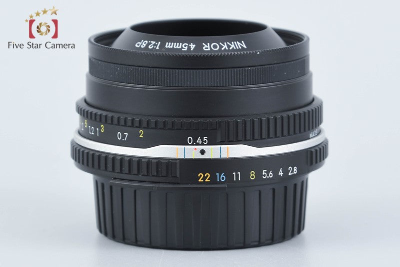 Nikon Ai-S NIKKOR 45mm f/2.8 P Black from Japan