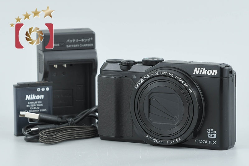 Nikon COOLPIX A900 Black 20.0 MP Digital Camera from Japan