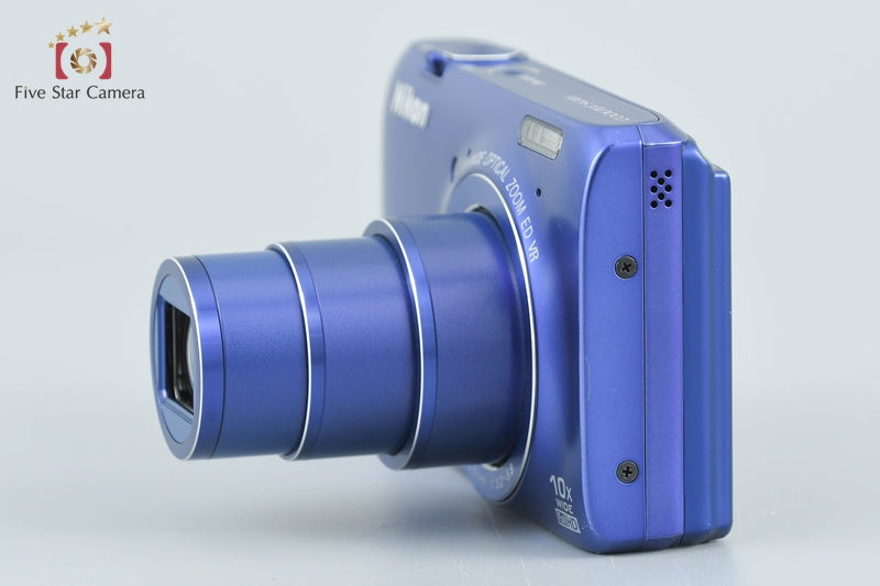 Nikon COOLPIX S6300 Stylish Blue 16.0 MP Digital Camera from Japan