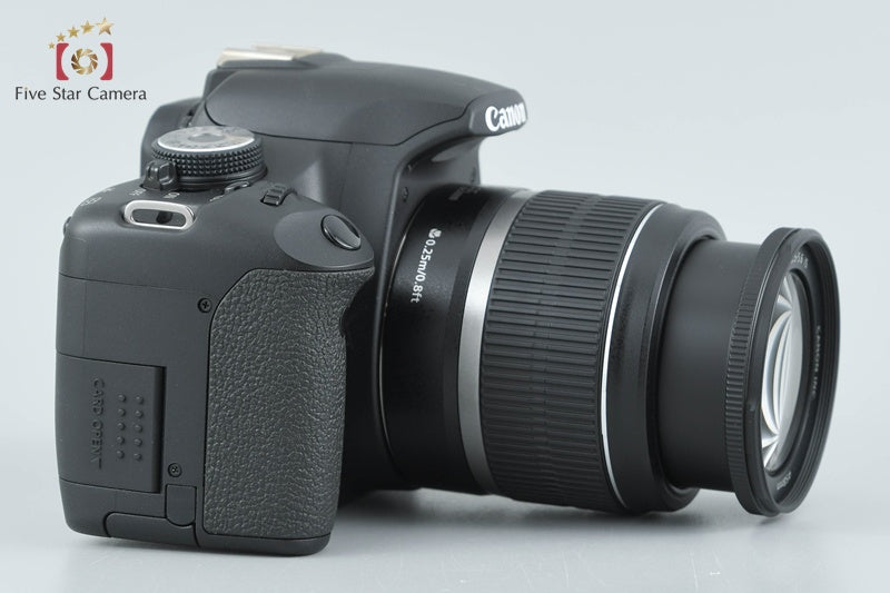Canon EOS Kiss X3 / Rebel T1i / 500D 15.1 MP DSLR EF-S 18-55 IS Lens from Japan