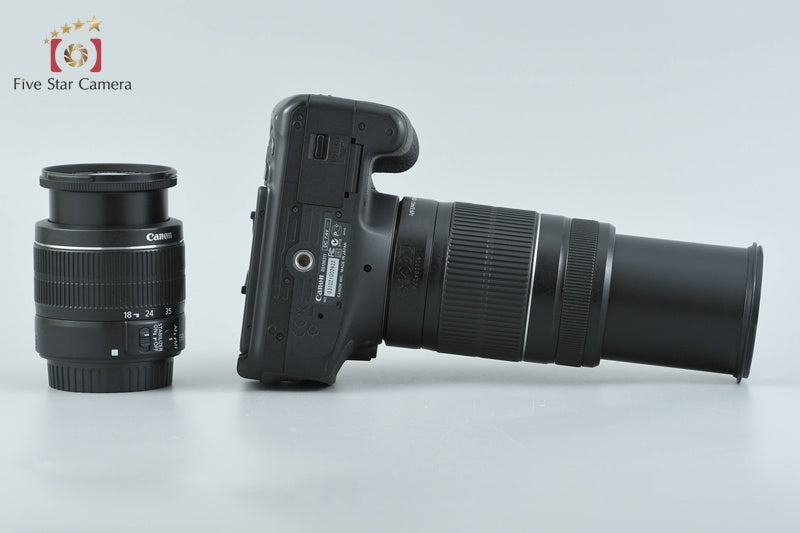 Canon EOS Kiss X5 / Rebel T3i / 600D 18.0 MP 18-55 55-250 Lenses from Japan
