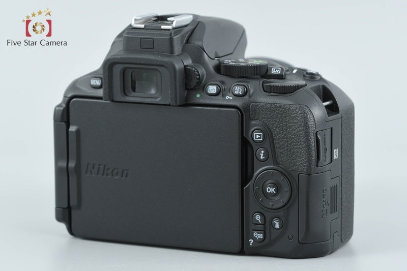 "Count 2,667" Nikon D5600 24.2 MP SLR Digital Camera 18-55 VR Lens from Japan