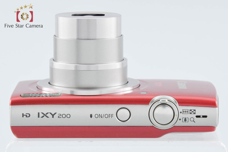Canon IXY 200 Red 20.0 MP Digital Camera from Japan