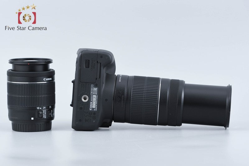 Canon EOS Kiss X7 / Rebel SL1 / 100D 18.0 MP 18-55 55-250 Lenses from Japan