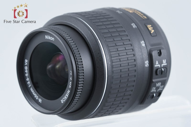 "Count 3,762" Nikon D5000 12.3 MP DSLR Camera 18-55 VR Lens from Japan