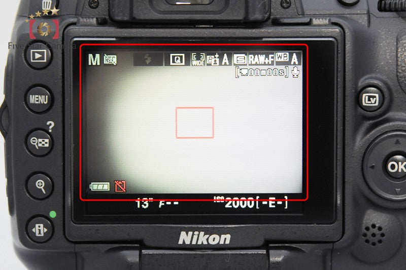 "Count 3,762" Nikon D5000 12.3 MP DSLR Camera 18-55 VR Lens from Japan