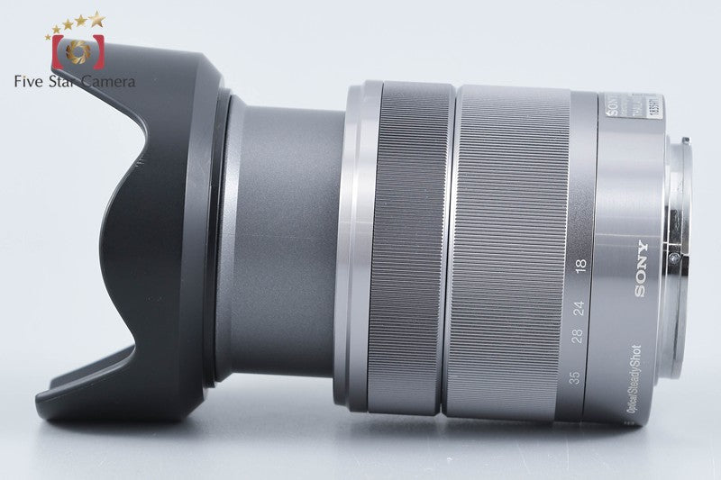 SONY E 18-55mm f/3.5-5.6 OSS SEL1855 Silver from Japan