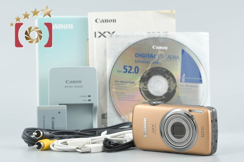 Canon IXY Digital 930 IS Brown 12.1 MP Digital Camera w/ Box from Japan