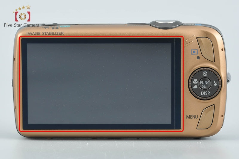 Canon IXY Digital 930 IS Brown 12.1 MP Digital Camera w/ Box from Japan