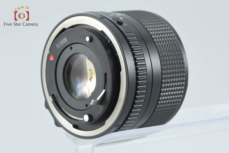Canon New FD 35mm f/2 2026.09 Overhauled!! from Japan