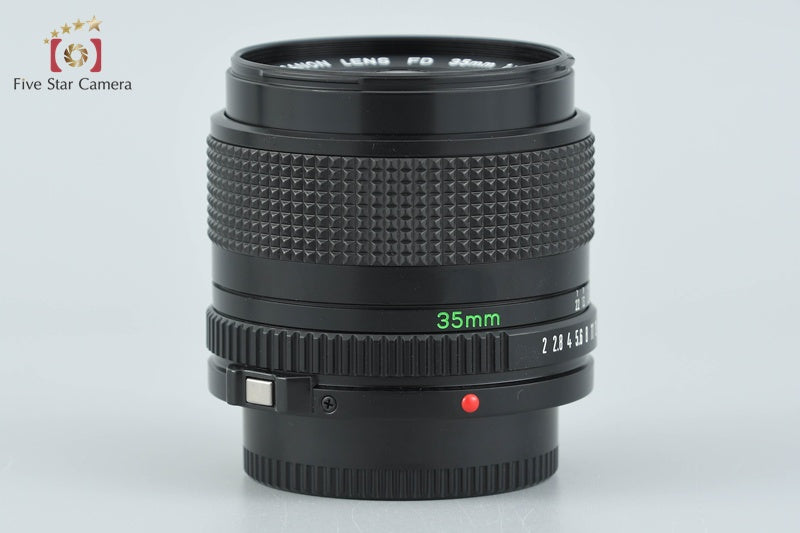 Canon New FD 35mm f/2 2026.09 Overhauled!! from Japan