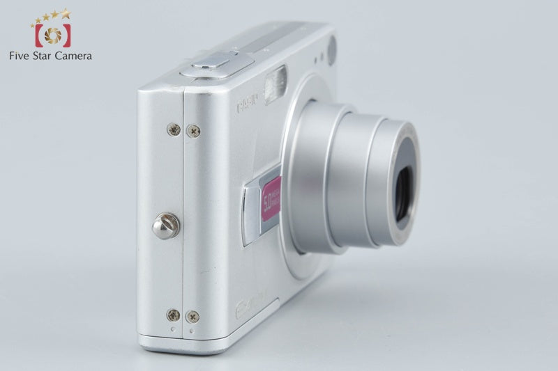 CASIO EXILIM ZOOM EX-Z50 Silver 5.0 MP Digital Camera from Japan
