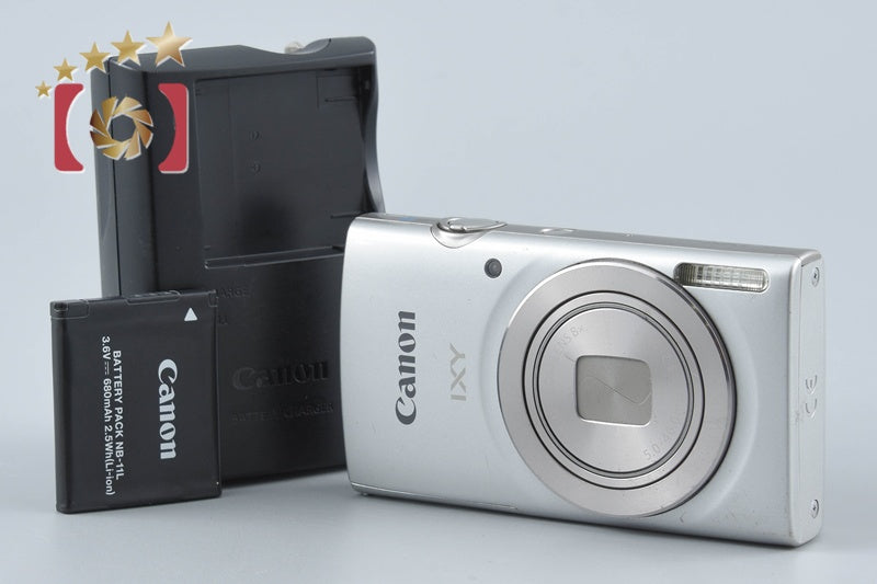 Canon IXY 180 Silver 20.0 MP Digital Camera from Japan