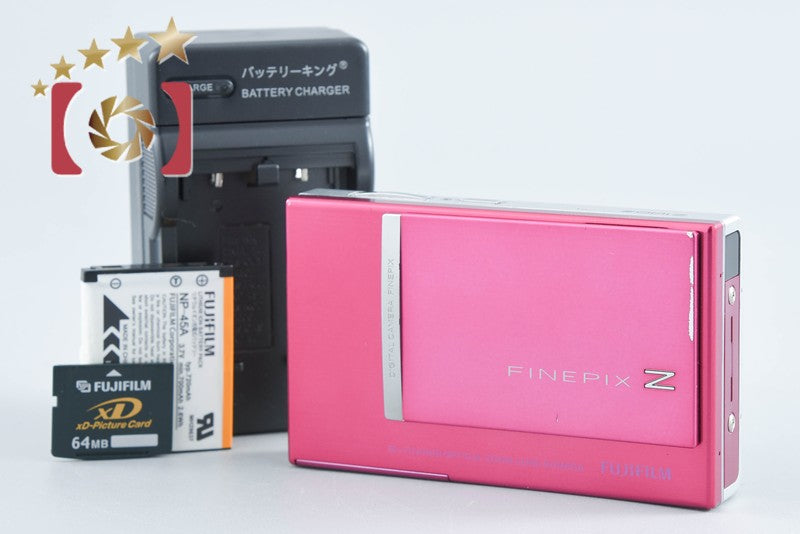 Fujifilm FINEPIX Z100fd Pink 8.0 MP Digital Camera from Japan