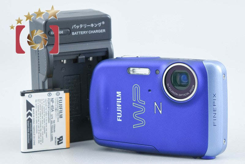 Fujifilm FinePix Z33WP Blue 10.0 MP Digital Camera from Japan