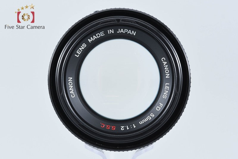Canon FD 55mm f/1.2 S.S.C. from Japan