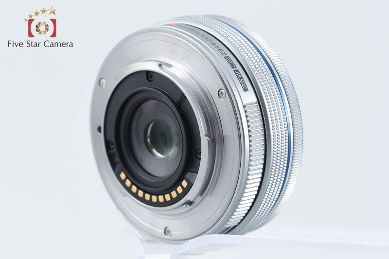 OLYMPUS M.ZUIKO DIGITAL ED 14-42mm f/3.5-5.6 EZ Silver from Japan