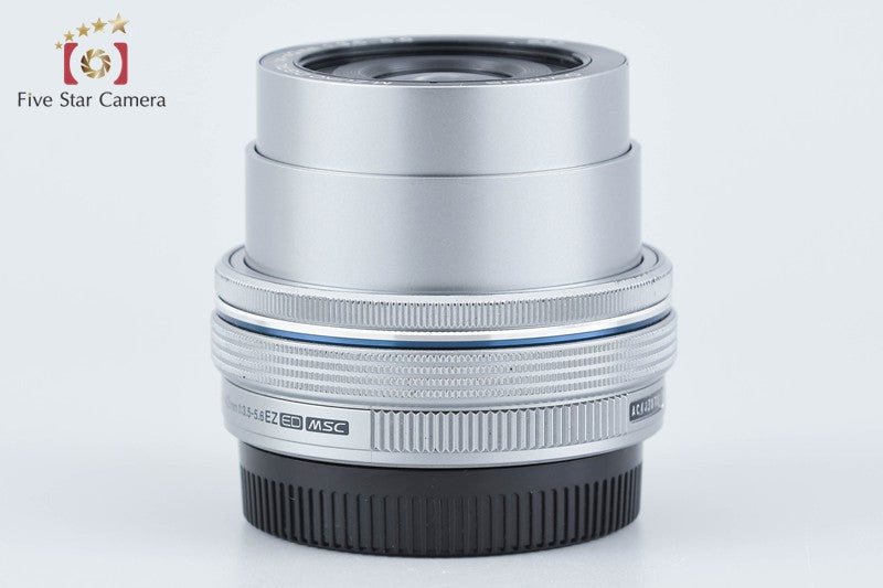 OLYMPUS M.ZUIKO DIGITAL ED 14-42mm f/3.5-5.6 EZ Silver from Japan