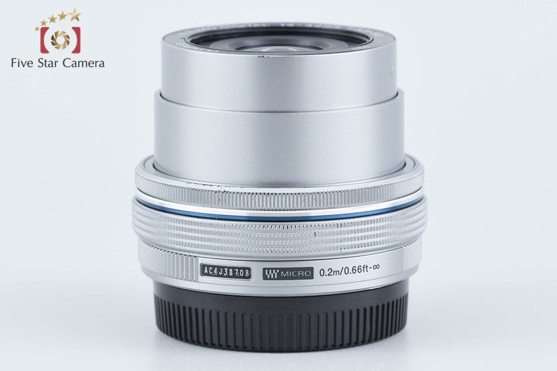 OLYMPUS M.ZUIKO DIGITAL ED 14-42mm f/3.5-5.6 EZ Silver from Japan