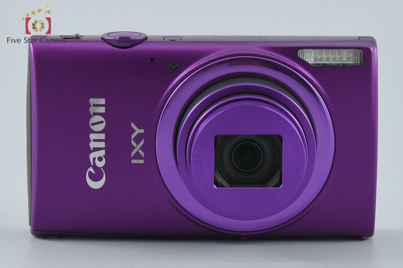 Canon IXY 630 Purple 16.0 MP Digital Camera w/ Box from Japan