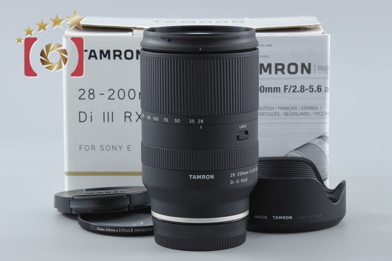 Tamron A071 28-200mm f/2.8-5.6 Di III RXD for SONY E Mount w/ Box from Japan