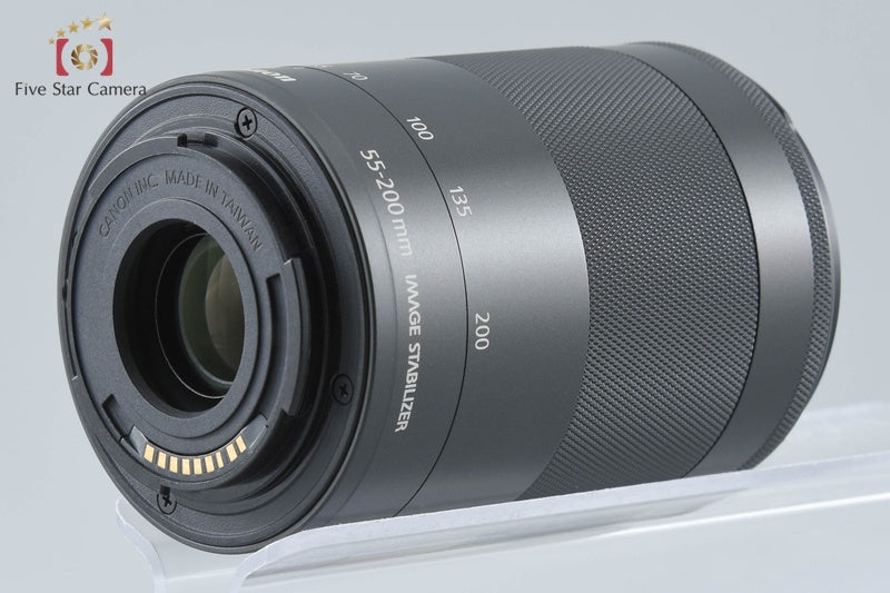 Canon EF-M 55-200mm f/4.5-6.3 IS STM Black from Japan