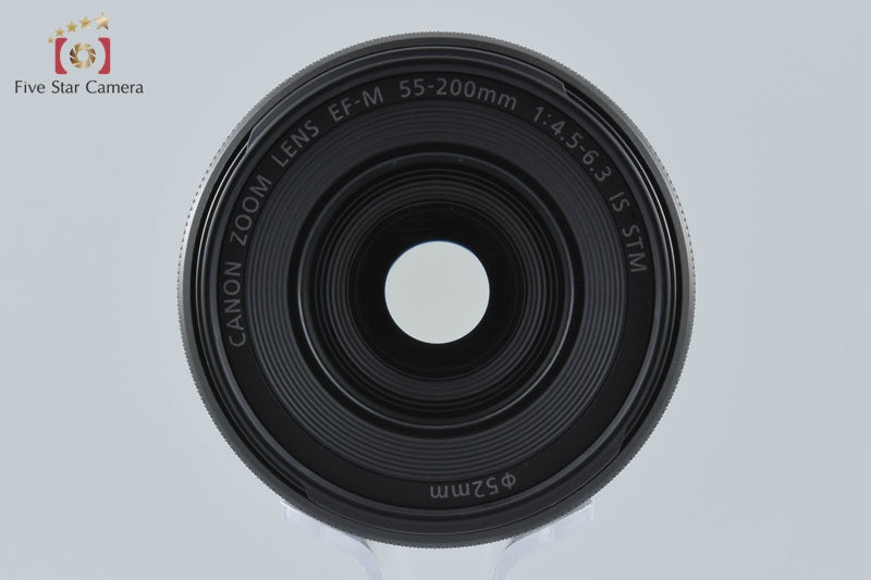 Canon EF-M 55-200mm f/4.5-6.3 IS STM Black from Japan