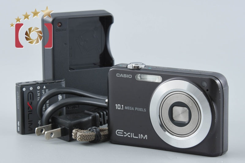 Casio EXILIM ZOOM EX-Z1050 Black 10.1 MP Digital Camera from Japan