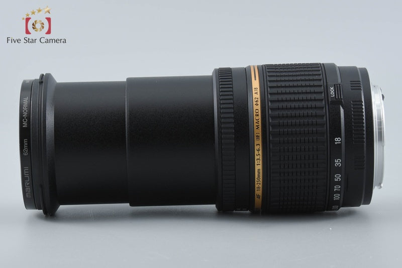 Tamron A18 AF 18-250mm f/3.5-6.3 Di II LD IF MACRO for Canon w/ Box from Japan