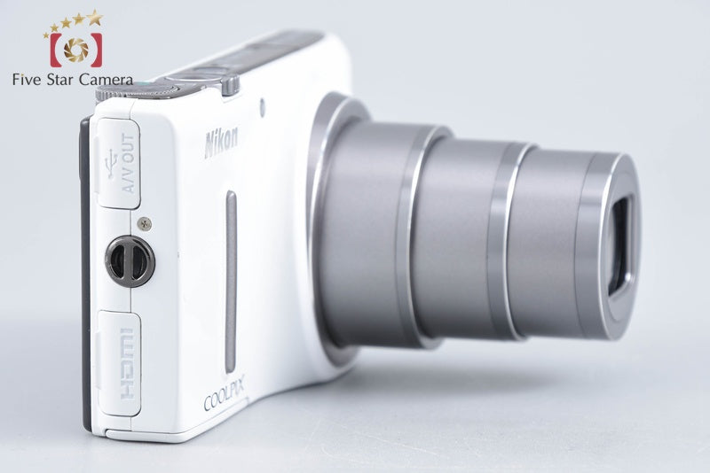 Nikon COOLPIX S9400 Elegant White 18.1 MP Digital Camera from Japan