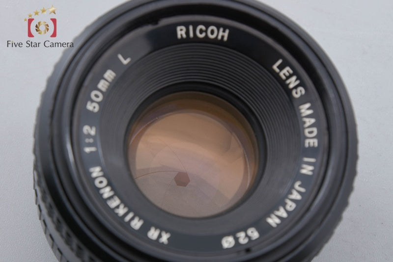 Ricoh XR RIKENON 50mm f/2 L PENTAX K Mount Lens from Japan
