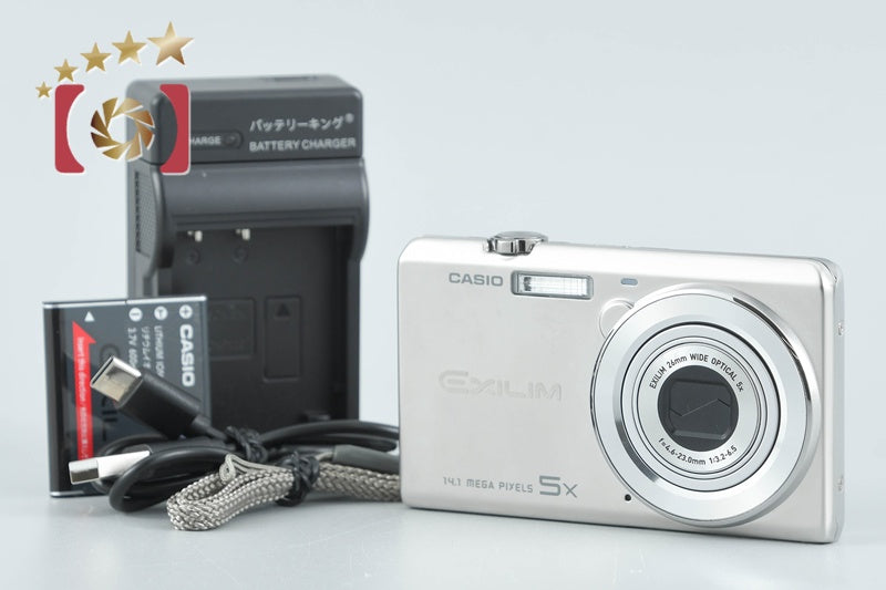 Casio EXILIM EX-Z680 Silver 14.1 MP Digital Camera from Japan