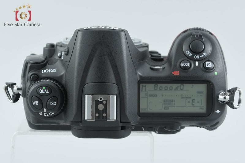 "Shutter count 3,256" Nikon D300 12.3 MP Digital SLR Camera Body from Japan