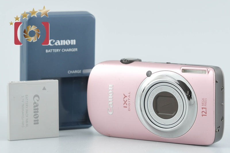 Canon IXY Digital 510 IS Pink 12.1 MP Digital Camera from Japan