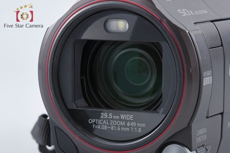 Panasonic HC-W850M Brown Digital Hi-Vision Video Camera from Japan
