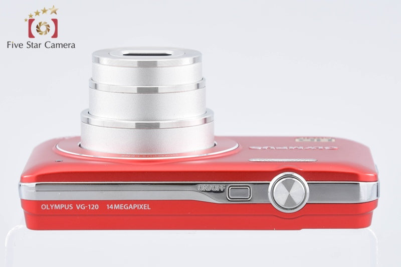 Olympus VG-120 Red 16.0 MP Digital Camera from Japan