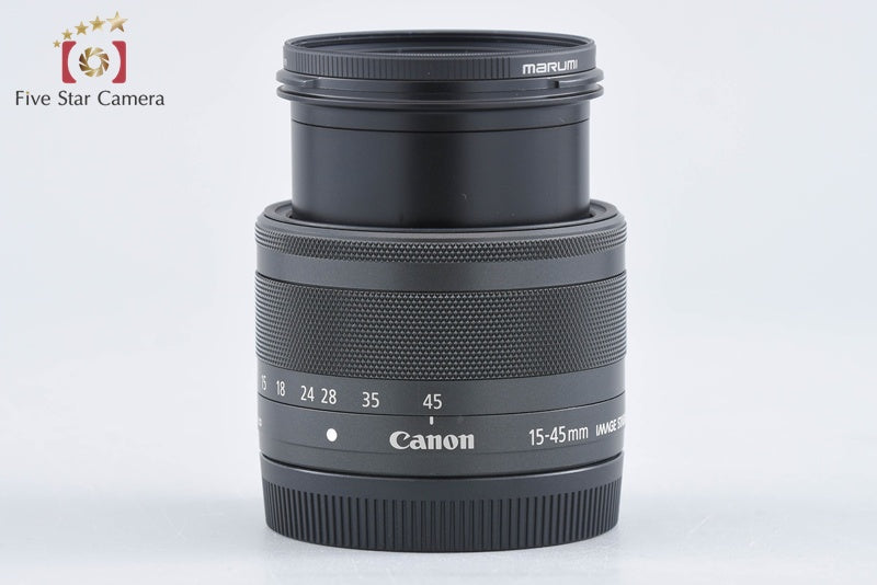 Canon EF-M 15-45mm f/3.5-6.3 IS STM Black from Japan