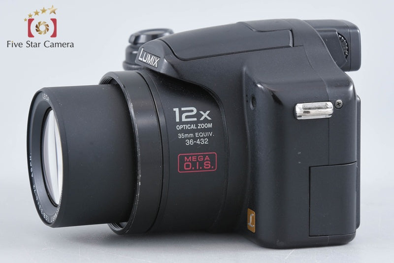 Panasonic LUMIX DMC-FZ7 Black 6.0 MP Digital Camera from Japan
