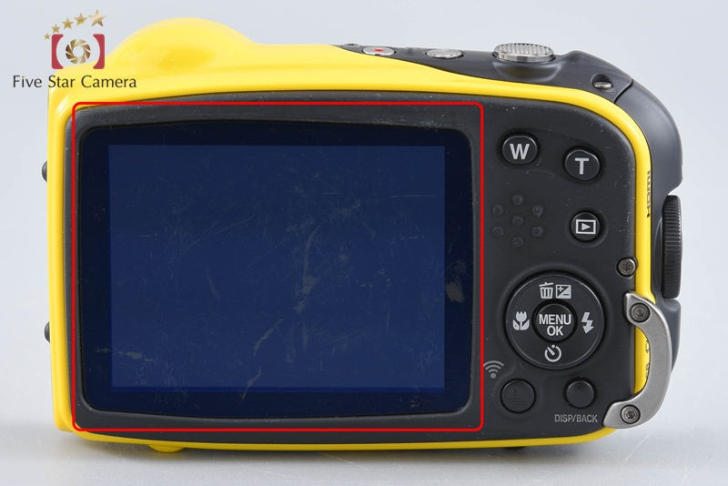 Fujifilm FinePix XP80 Yellow 16.4 MP Digital Camera from Japan