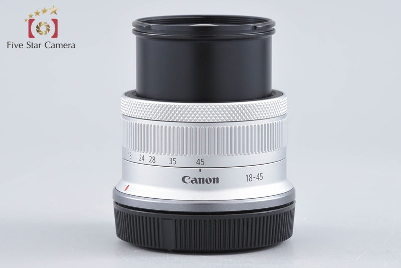 Canon RF-S 18-45mm f/4.5-6.3 IS STM Silver from Japan