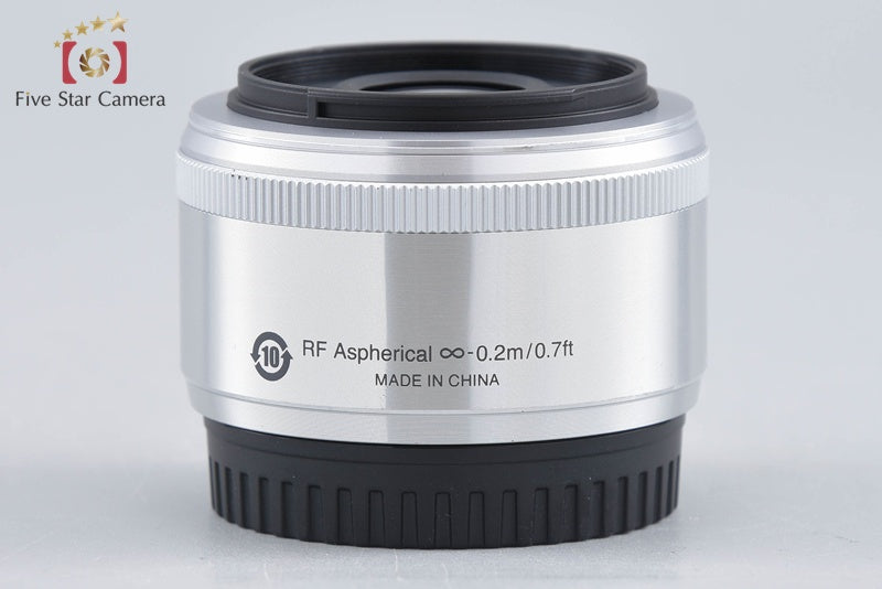 Nikon 1 NIKKOR 18.5mm f/1.8 Silver from Japan
