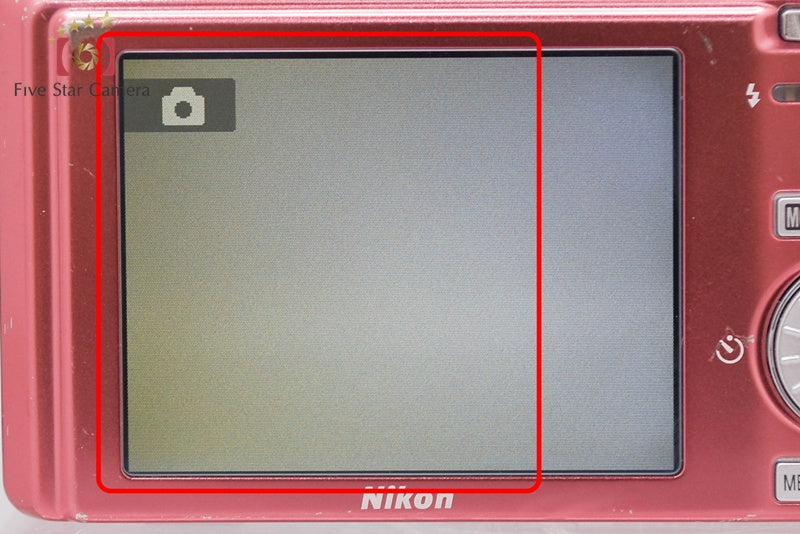 Nikon COOLPIX S510 Raspberry Red 8.1 MP Digital Camera from Japan