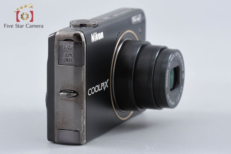 Nikon COOLPIX S640 Deep Black 12.2 MP Digital Camera from Japan