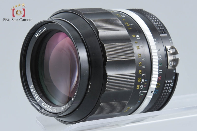 Nikon NIKKOR-P.C Auto 105mm f/2.5 Ai Converted from Japan