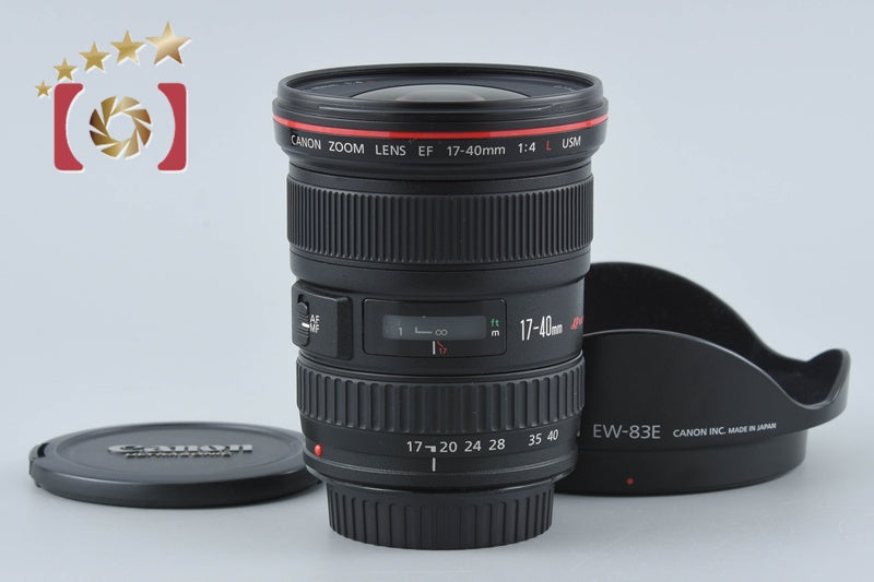 Canon EF 17-40mm f/4 L USM from Japan