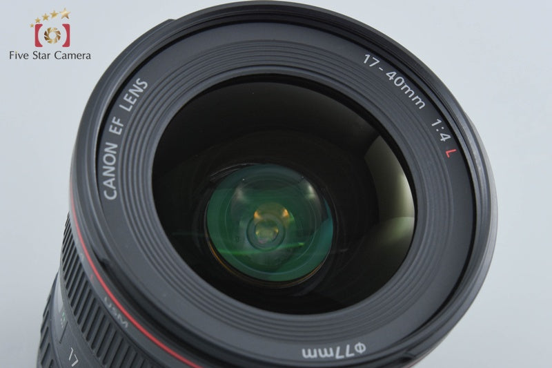 Canon EF 17-40mm f/4 L USM from Japan